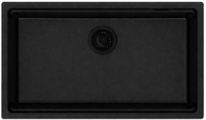 LATIOS 80 Czarny full black Podwieszany 74,5×43,5x21 syfon gratis