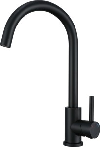 RUVETTI - FIORI – bateria kuchenna Czarna FULL BLACK, wysoka wylewka, 360°