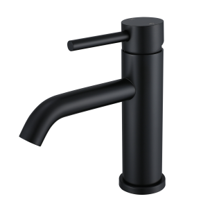 RUVETTI - Bateria umywalkowa KITI MINI – Czarna stal 176 mm