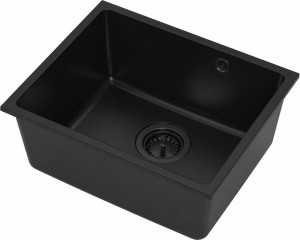 RUVETTI - MIGO 50 full black Podwieszany 46×37,5x20,5 syfon save space gratis
