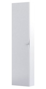 Oristo Słupek wiszący SIENA 40 cm, UNIWERSALNY BIAŁY MAT OR45-SB1D-40-2