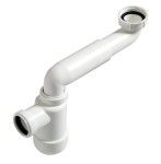 Półsyfon meblowy PREVEX 5 cm dedykowany do umywalek Oristo