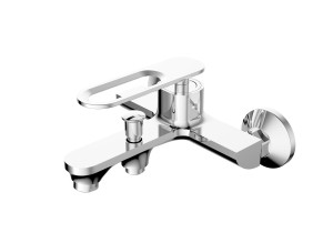 Bateria AERO wannowa ścienna bez natrysku chrom