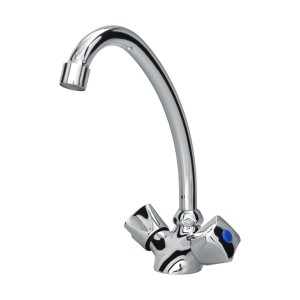 Bateria LUCY umywalkowa stojąca chrom