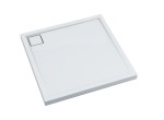 Schedpol Brodzik kwadratowy OMEGA 80x80x5 z systemem STABILSOUND PLUS 3.0458 GRATIS SYFON 90 mm -Darmowa dostawa