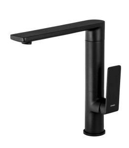 CORSAN - Bateria TRINO zlewozmywakowa stojąca czarna - DARMOWA DOSTAWA