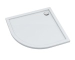 Schedpol Brodzik półokrągły CORRINA NEW 80x80x4,5 z systemem STABILSOUND PLUS 3.4333 GRATIS SYFON 90 mm-Darmowa dostawa