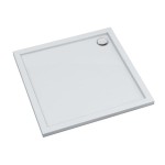 Schedpol Brodzik kwadratowy CORRINA NEW 90x90x4,5 z systemem STABILSOUND PLUS 3.4331 GRATIS SYFON 90 mm-Darmowa dostawa
