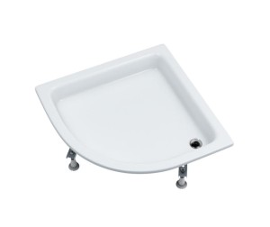 Schedpol Brodzik półokrągły ZEFIR 80x80x26 3.215-Darmowa dostawa