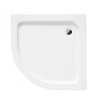 Brodzik STYLIO półokrągły kompaktowy TORO I 70x70x4x16 bez syfonu - Darmowa dostawa