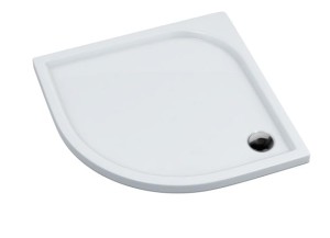 SCHEDPOL SCHEDLINE COLLECTION Brodzik półokrągły CANES 90x90x5 z systemem STABILSOUND PLUS 3SP.C1O-9090-Darmowa dostawa