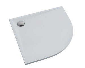 SCHEDPOL SCHEDLINE COLLECTION Brodzik półokrągły LIBRA SMOOTH WHITE  90x90x3 z systemem STABILSOUND PLUS 3SP.L1O-9090-Darmowa dostawa