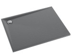 SCHEDPOL SCHEDLINE COLLECTION Brodzik prostokątny LIBRA ANTHRACITE STONE  80x100x3 z systemem STABILSOUND PLUS 3SP.L1P-80100/A/ST-Darmowa dostawa