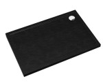 Schedpol Brodzik prostokątny CASPAR NEW BLACK STONE 90x100x4,5 3.2345/C/ST GRATIS SYFON 90 mm-Darmowa dostawa