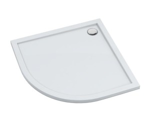 Schedpol Brodzik półokrągły CASPAR NEW 80x80x4,5 3.2333 GRATIS SYFON 90 mm-Darmowa dostawa