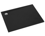 SCHEDPOL SCHEDLINE COLLECTION Brodzik prostokątny LIBRA BLACK STONE  90x140x3 z systemem STABILSOUND PLUS 3SP.L1P-90140/C/ST-Darmowa dostawa