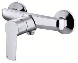 Bateria FASHION natryskowa ścienna bez natrysku  chrom