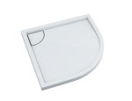 SCHEDPOL SCHEDLINE COLLECTION Brodzik półokrągły ERIDA 90x90x4,5 z systemem STABILSOUND PLUS 3SP.E4O-9090-Darmowa dostawa