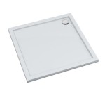 SCHEDPOL SCHEDLINE COLLECTION Brodzik kwadratowy ESTIMA 80x80x4,5 z systemem STABILSOUND PLUS 3SP.E2K-8080-Darmowa dostawa