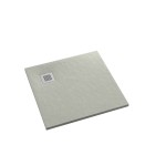 SCHEDPOL Brodzik kwadratowy KALAIT CEMENT STONE  100x100x3,5 z systemem STABILSOUND PLUS 3.3102/CT/ST-M2 GRATIS SYFON 90mm-Darmowa dostawa