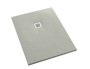 SCHEDPOL Brodzik prostokątny KALAIT CEMENT STONE  90x160x4 z systemem STABILSOUND PLUS 3.3121/CT/ST-M2 GRATIS SYFON 90mm-Darmowa dostawa