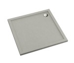 SCHEDPOL SCHEDLINE COLLECTION Brodzik kwadratowy SHARPER CEMENT STONE 80x80x4,5 z systemem STANDARD PLUS 3S.S1K-8080/CT/ST-Darmowa dostawa
