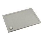 SCHEDPOL SCHEDLINE COLLECTION Brodzik prostokątny SHARPER CEMENT STONE 90x100x4,5 z systemem STANDARD PLUS 3S.S1P-90100/CT/ST-Darmowa dostawa