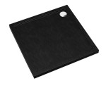 SCHEDPOL SCHEDLINE COLLECTION Brodzik kwadratowy SHARPER BLACK STONE 80x80x4,5 z systemem STANDARD PLUS 3S.S1K-8080/C/ST-Darmowa dostawa