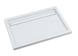 Schedpol Brodzik prostokątny CAMPARO 90x120x6,5 z systemem STABILSOUND PLUS 3.086-Darmowa dostawa