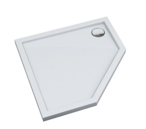 SCHEDPOL SCHEDLINE COLLECTION Brodzik pięciokątny ESTIMA 90x90x5 z systemem STABILSOUND PLUS 3SP.E1PK-9090-Darmowa dostawa