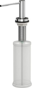 Quadron Dozownik okrągły do płynu JUDY kolor chrom