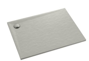 SCHEDPOL SCHEDLINE COLLECTION Brodzik prostokątny LIBRA CEMENT STONE  80x140x3 z systemem STABILSOUND PLUS 3SP.L1P-80140/CT/ST-Darmowa dostawa