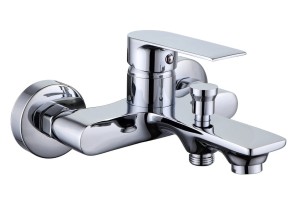 Bateria MUSO wannowa ścienna bez natrysku chrom BJJ103