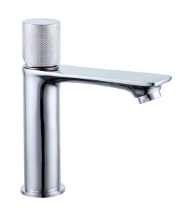 Bateria SOVO umywalkowa stojąca niska chrom BJJ204