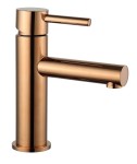 Bateria CITRE ROSE GOLD umywalkowa stojąca niska różowy złoty połysk BJJ304RG