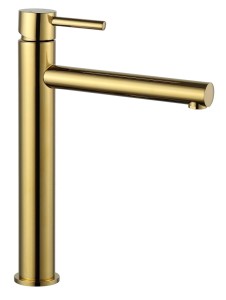 Bateria CITRE GOLD umywalkowa stojąca wysoka złoty połysk BJJ304/1G