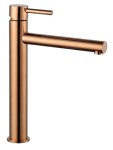 Bateria CITRE ROSE GOLD umywalkowa stojąca wysoka różowy złoty połysk BJJ304/1RG