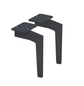 Oristo Nogi do szafek 23 cm, CZARNY MAT 2 sztuki OR00-A-NO-23-8