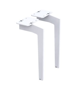 Oristo Nogi do szafek 33 cm, BIAŁY MAT 2 sztuki OR00-A-NO-33-2