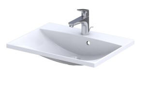 Oristo umywalka meblowa AMELIA 60 cm z formowanego marmuru  UME-AM-60-92