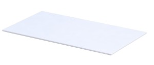 Oristo Blat uniwersalny do szafek podumywalkowych 80 cm, BIAŁY POŁYSK OR00-BU-80-1