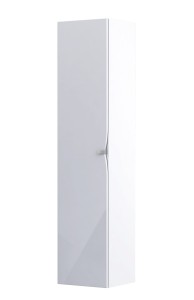 Oristo Słupek wiszący SIENA 35 cm, UNIWERSALNY BIAŁY POŁYSK OR45-SB1D-35-1