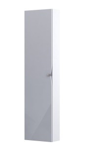 Oristo Słupek wiszący SIENA 40 cm, UNIWERSALNY BIAŁY POŁYSK OR45-SB1D-40-1