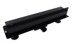 Odpływ ŚCIENNY 70 cm  2w1 CZARNY MAT