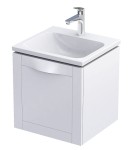 Oristo Szafka wisząca podumywalkowa SKAGEN 50 cm, BIAŁY MAT OR49-SD1S-50-2-DARMOWA DOSTAWA