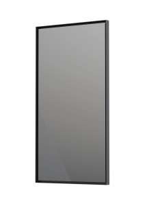 Oristo Lustro NEO 2 w ramie 40 cm, CZARNY MAT bez oświetlenia, OR00-L-RAOB-40-8