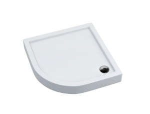 Schedpol Brodzik półokrągły COMPETIA 90x90x14 z systemem STABILSOUND 3.0164-Darmowa dostawa