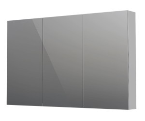 Oristo Szafka górna lustrzana NEO 120 cm troje drzwi, CHROM POŁYSK OR00-SGL3D-120-99