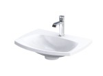 ORiSTO Umywalka meblowa LOUIS 62 cm, BIAŁY KONGLOMERAT UME-LU-62-92