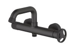 Bateria LOFTEA BLACK wannowa ścienna bez natrysku czarny mat BJV403B